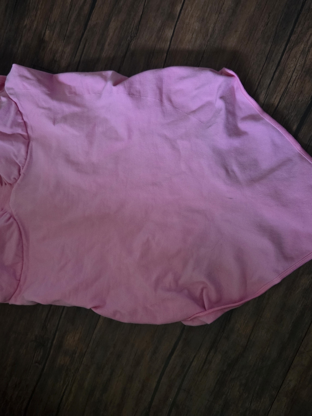 Pink Ruched Bust Cami Bodysuit Size S/M - Picture 5 of 6